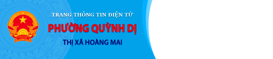 Trang thông tin điện tử phường Quỳnh Dị